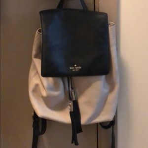 Kate Spade 2 Tone leather Backpack